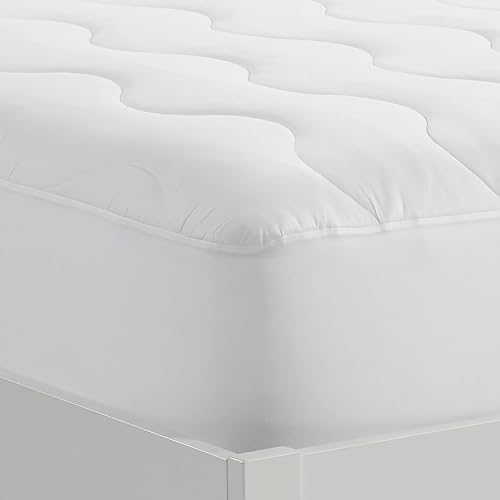 Serta Air Dry Mattress Pad with 15 Deep Pocket Queen White