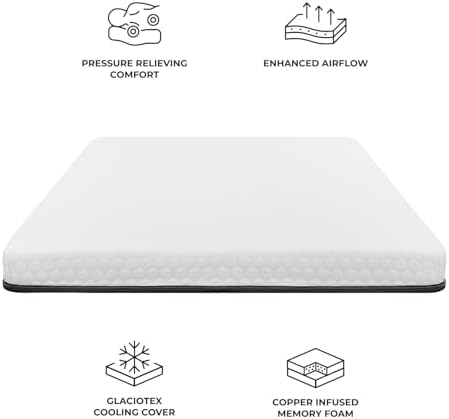 Brooklyn Bedding CopperFlex 301 Cooling Mattress Topper - Twin XL