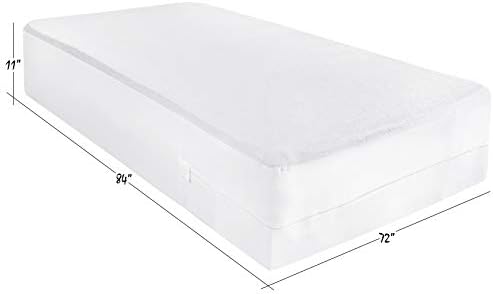 Masirs Zippered Mattress Encasement - Cal-King