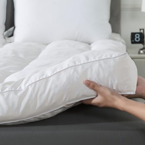WhatsBedding 5 Inch Memory Foam Mattress Topper Queen