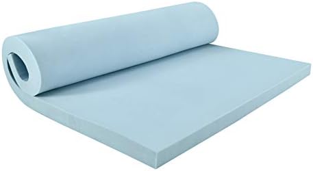 Sealy TrueForm 3 Memory Foam Mattress Topper Queen Blue