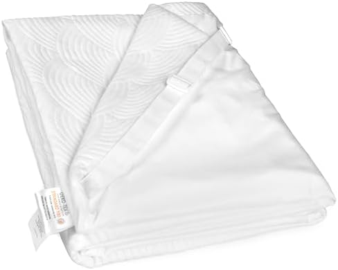 Zenzy 4 Inch Full Bamboo Mattress Topper Cover