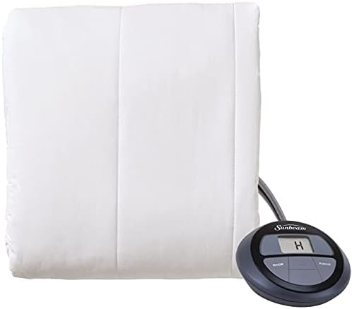 Sunbeam M1P Electric Mattress Pad 2 Piece White
