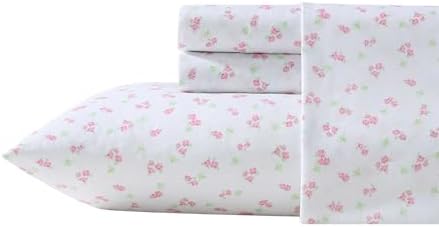 Laura Ashley Kids Sheet Set - Busy Bee Pink Full Set