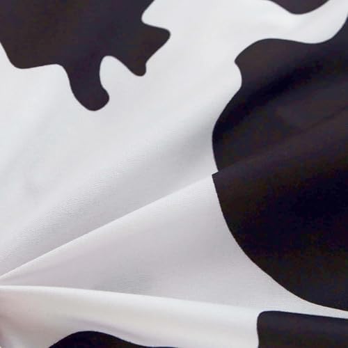 SDY 4PCS Cow Print Kids Bed Sheet Set Queen Size