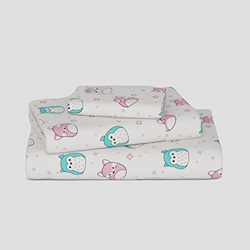 Franco Squishmallows Organic Cotton Sheet Set Twin Size