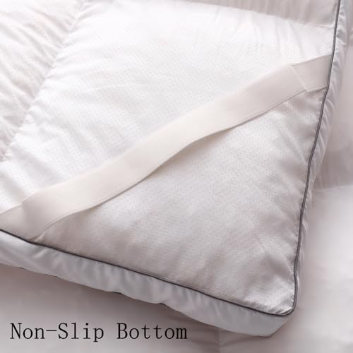 TESIONE 3 Inch Memory Foam Mattress Topper Twin Size 1