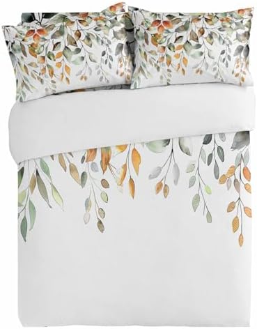 3 Piece Bedding Set with Duvet Cover and Pillowcases