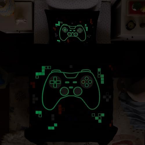 Wink Deer Glow in The Dark Twin Comforter Set