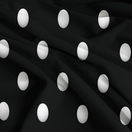 White Polka Dots Duvet Cover Set for Kids and Adults