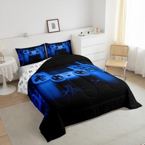 Feelyou Gamer Comforter Set Twin Size 2 Pcs