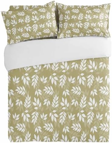 Alandar Home 3-Piece Bedding Set with Breathable Duvet Cover and Pillow Shams