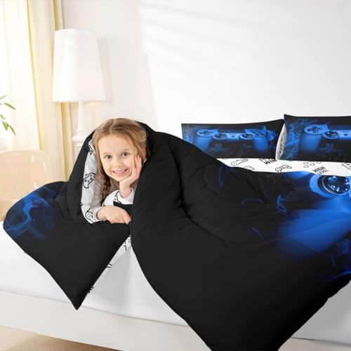 Feelyou Gamer Comforter Set Twin Size 2 Pcs