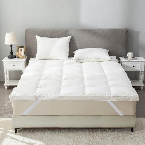 ROSE FEATHER Queen Down Mattress Topper 60x80inch