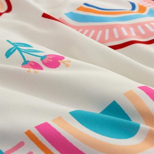 NTBED Rainbow Comforter Set 5 Piece Twin