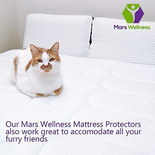 Mars Wellness Waterproof Vinyl Mattress Protector - Queen Size 1