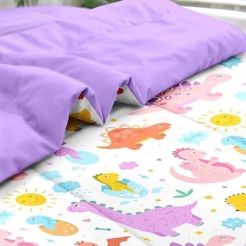 Pamnest Comforter Set Full Size Dinosaur 7 Pcs Bedding