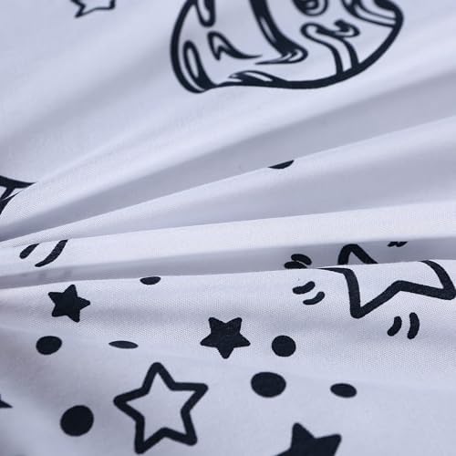 MAG 3 Pcs Space Galaxy Sheet Set Twin White
