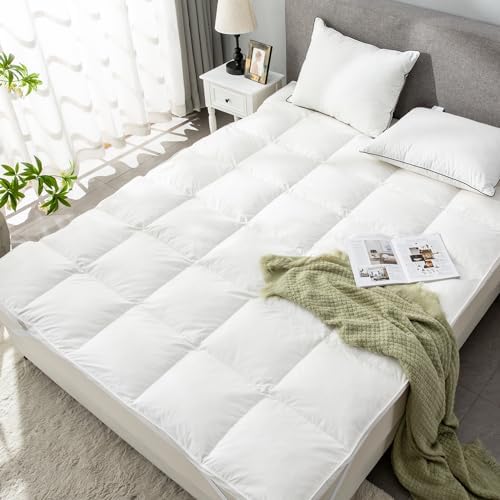 ROSE FEATHER Queen Down Mattress Topper 60x80inch