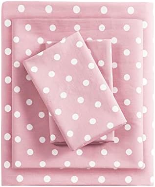 Mi Zone Kids Pink Polka Dot Sheet Set