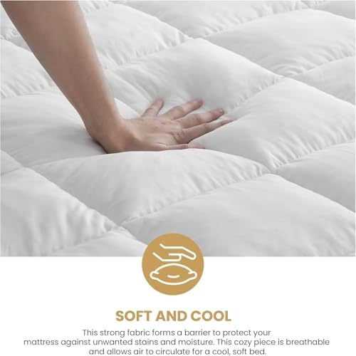 Superior 2 Inch Hotel-Quality Mattress Topper Queen Size
