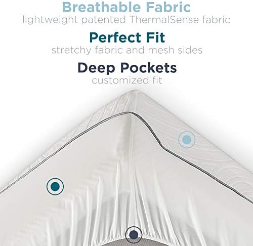 Tempur-Pedic Waterproof Mattress Protector Twin