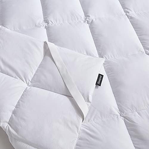 Beautyrest Queen Mattress Topper with Tencel Cotton Blend and Feather Down
