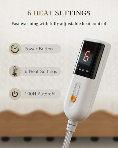 Gotcozy Heated Mattress Pad Mini Twin 31x55