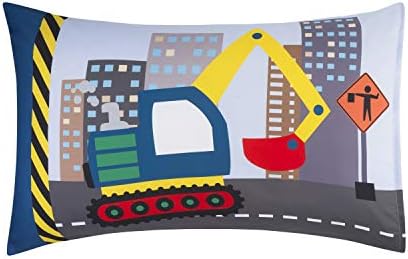 EVERYDAY KIDS Construction Twin Bed Sheet Set for Kids