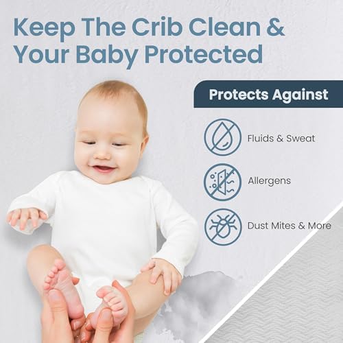 SafeRest Zippered Mattress Protector - 6 Inch Waterproof Mattress Cover