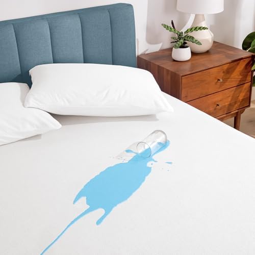 Bare Home Queen Mattress Protector - Waterproof Breathable Cooling 1