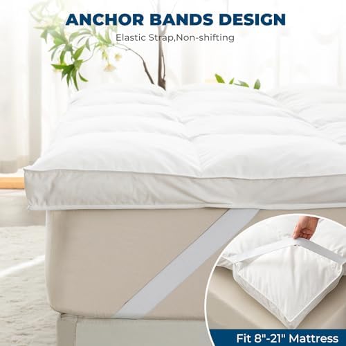 ROSE FEATHER Queen Down Mattress Topper 60x80inch