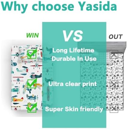 Yasida Twin Bed Sheets 2 Pack for Kids 1
