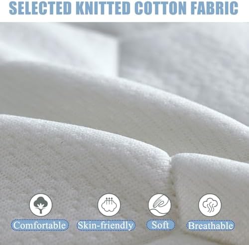 Memory Foam Massage Table Mattress Topper with Anti-Slip Design