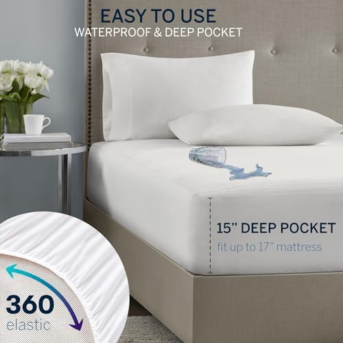 Serta Waterproof Heated Mattress Pad with 10 Heat Settings