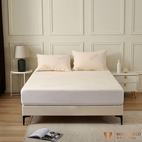 Deluxe Waterproof Organic Mattress Protector Full Size