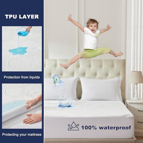 FELTYBED Waterproof Queen Mattress Protector 1