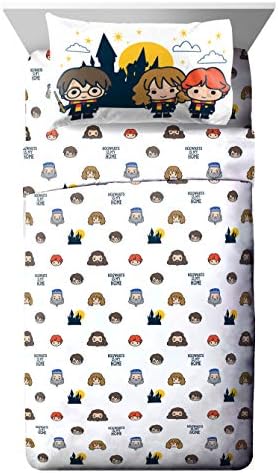 Harry Potter Hogwarts Is My Home 3 Piece Twin Sheet Set