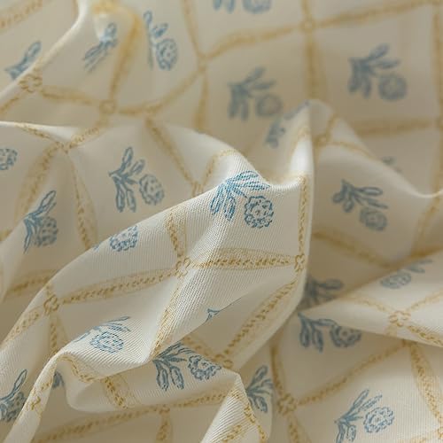 AOJIM Duvet Cover Set with Zipper and Bowknot