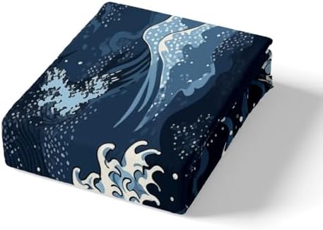 Feelyou Ocean Wave Duvet Set Full Size 3Pcs