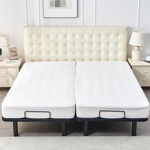 Kingnex Waterproof Bamboo Viscose Mattress Protector 1