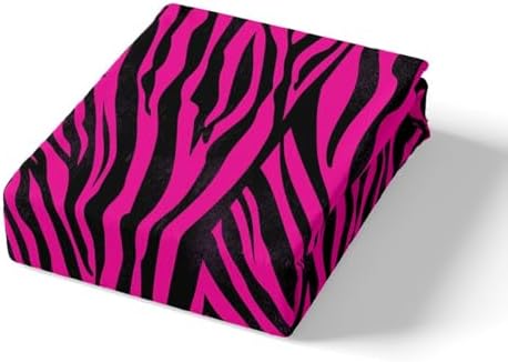 Feelyou Zebra Bed Sheet Set Twin Size Microfiber