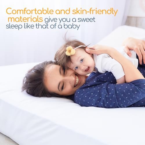 Miloll Mattress Encasement Twin XL 9 Inches Deep Zippered