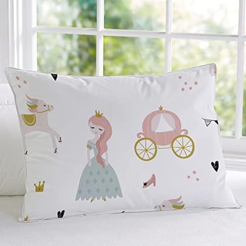 MUSOLEI Princess Fitted Sheet Set - Twin Size Cute Girl Bedding