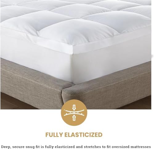 Superior 2 Inch Hotel-Quality Mattress Topper Queen Size