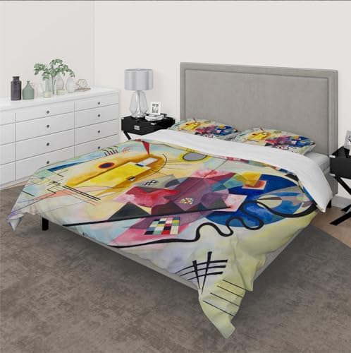 Kids Duvet Cover Set with Zipper and Pillowcases