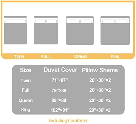 AILONEN Elephant Duvet Cover Set 3 Piece King Size