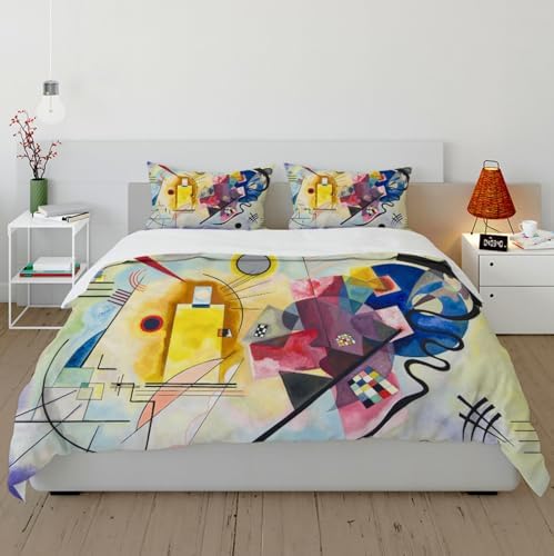 Kids Duvet Cover Set with Zipper and Pillowcases