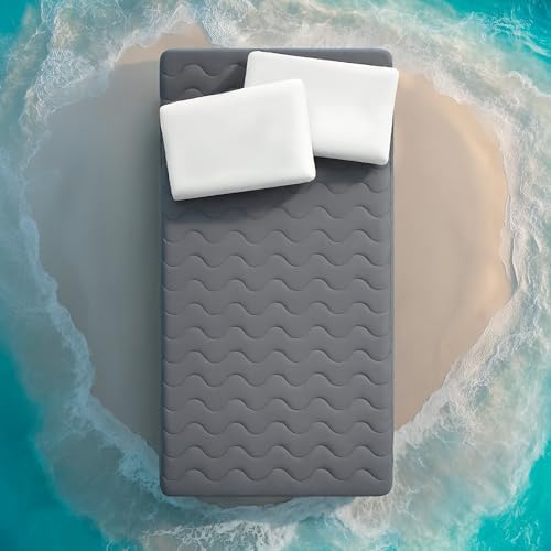 Sleep Zone Cooling Mattress Pad Twin XL Waterproof and Breathable