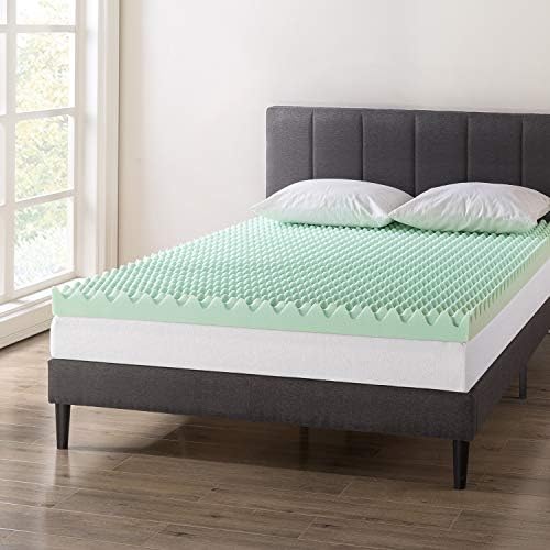 Best Price 4 Inch Memory Foam Mattress Topper with Aloe